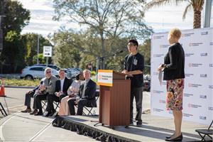 Speakers share gratitude at ribbon cutting 